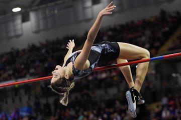 Ukrainian high jumper Yaroslava Mahuchikh (AFP / Getty Images)