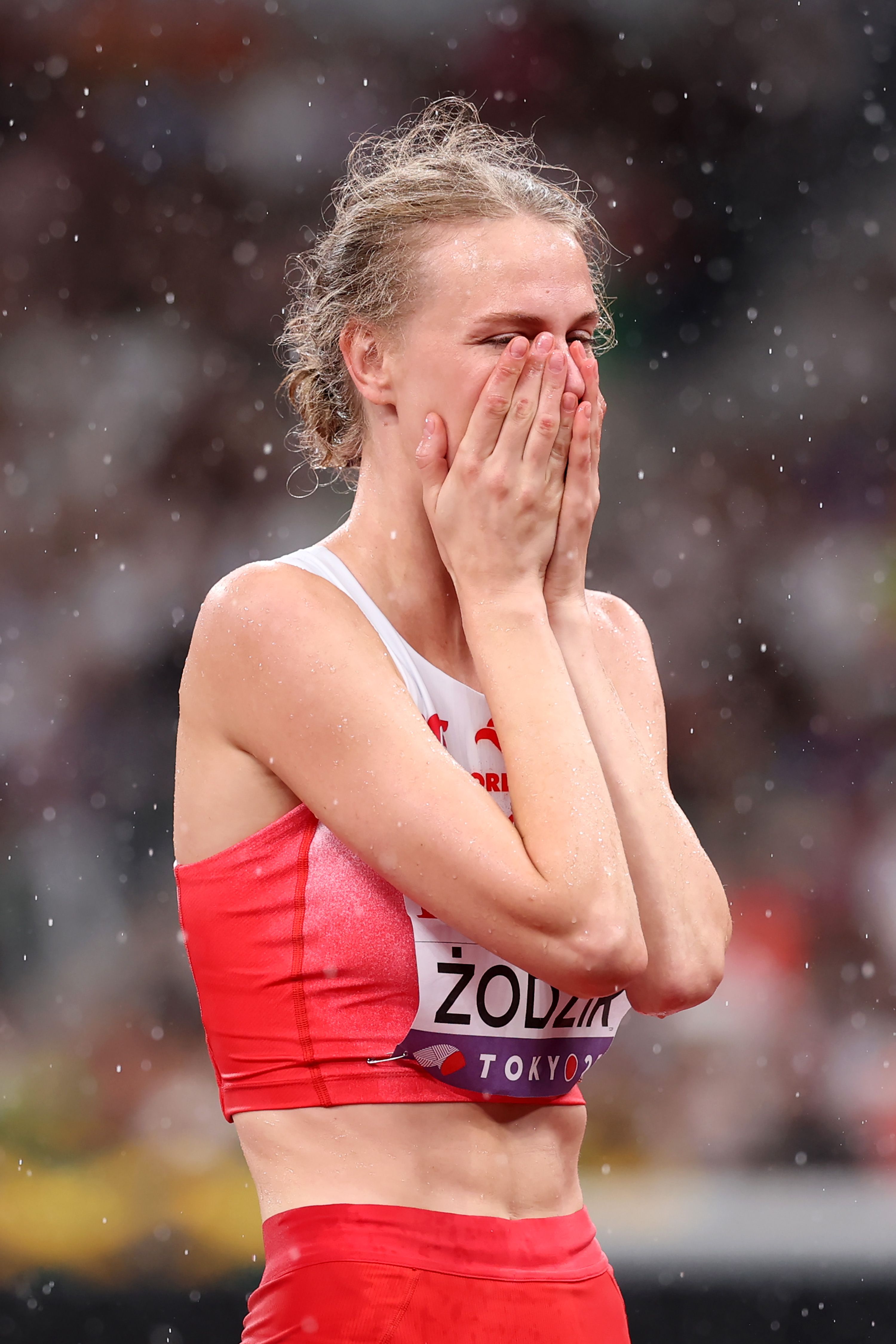 Maria Zodzik at the World Athletics Championships Tokyo 25