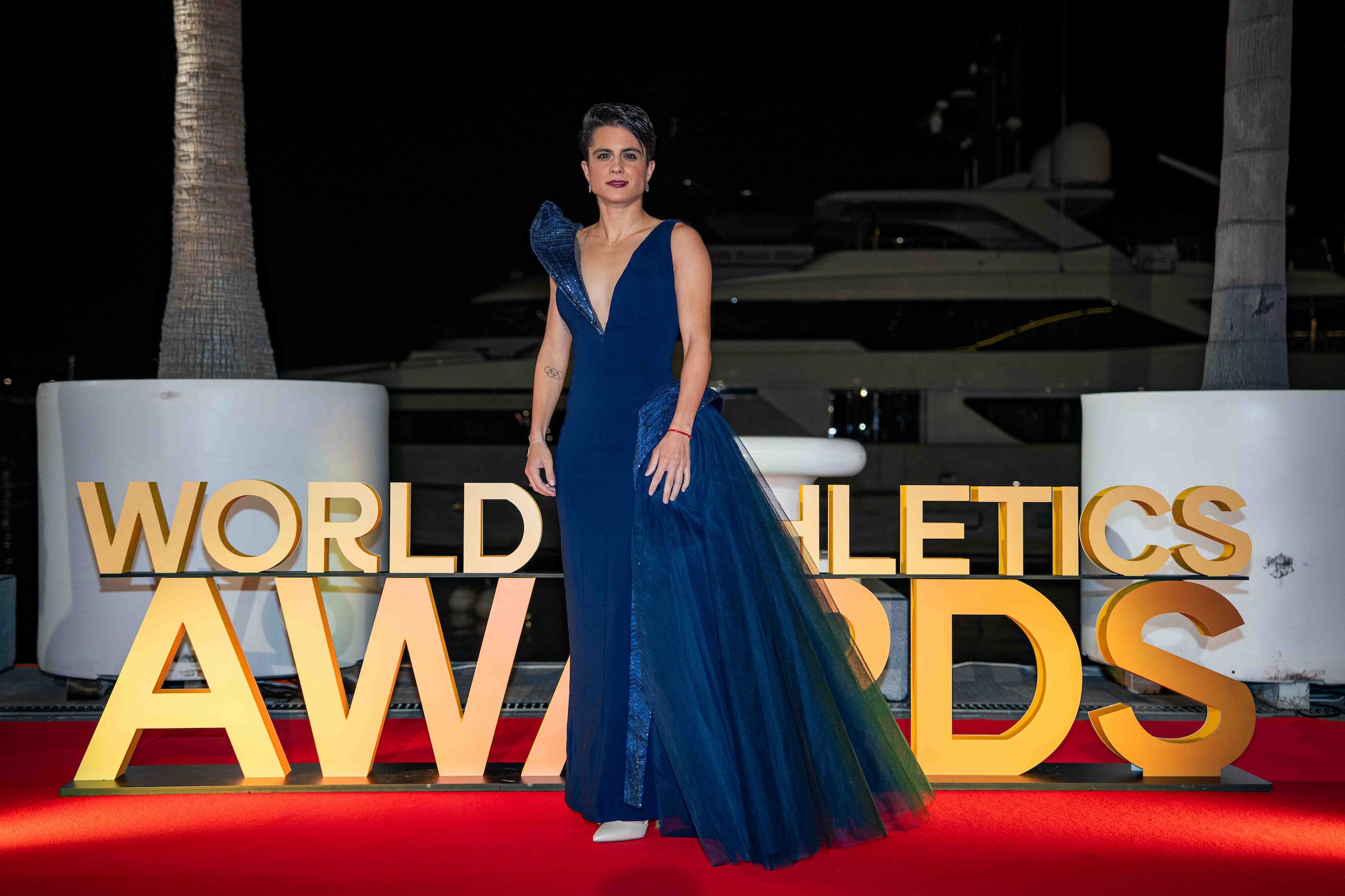 Maria Perez at the World Athletics Awards 2025
