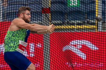 Pawel Fajdek in action at the Janusz Kusocinski Memorial in Chorzow (Organisers)