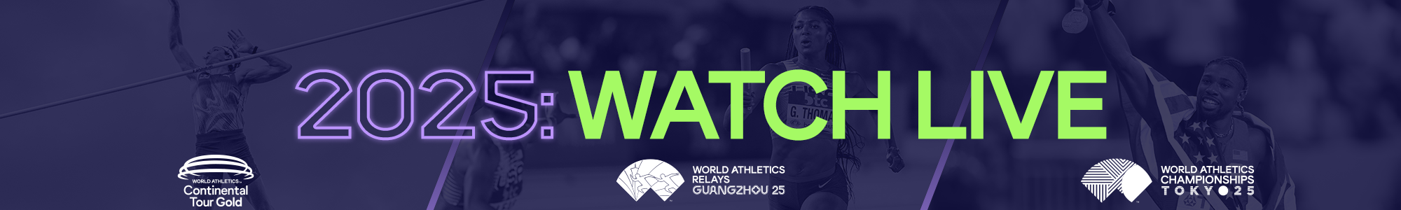 Watch athletics live